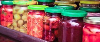 where is the best place to put home preserves?